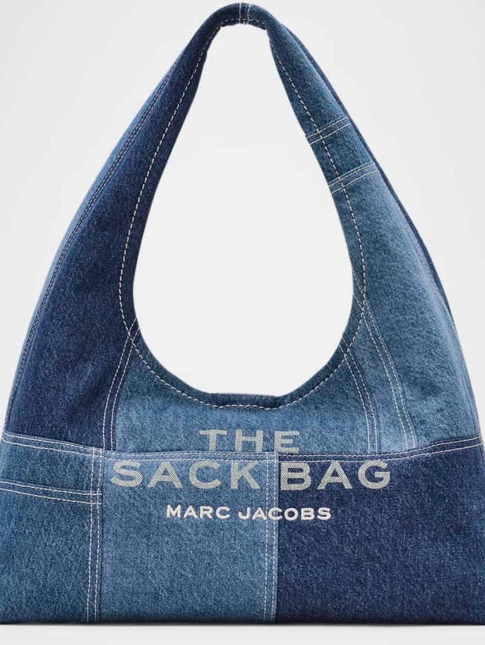 MARC JACOBS The Sack Bag in Denim
